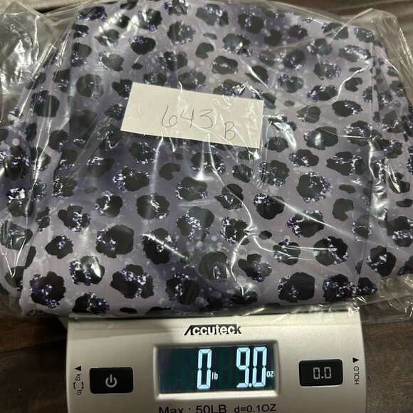 Lucy Locket Loves Womens Leopard Print Leggings Size Large Trendy  Athleisure - Picture 9 of 9